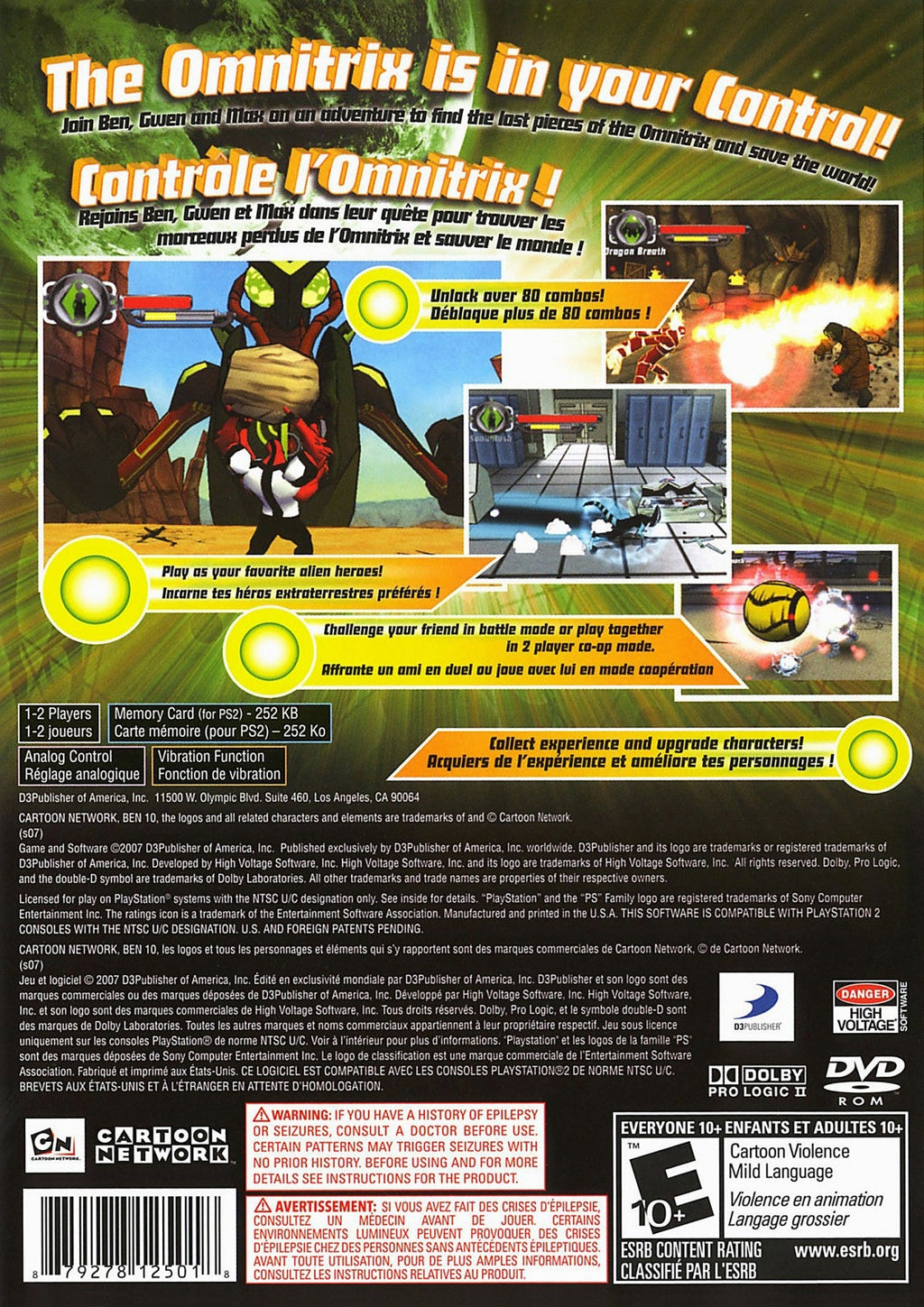 Ben 10: Protector of Earth – PlayStation 2 (PS2)