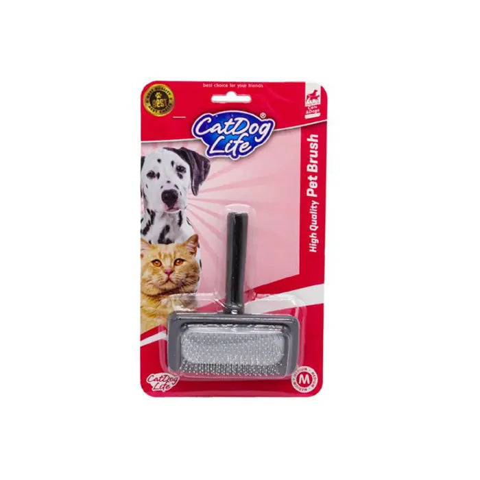Cat&Dog Life Wooden Wire Brush for Cats and Dogs Medium