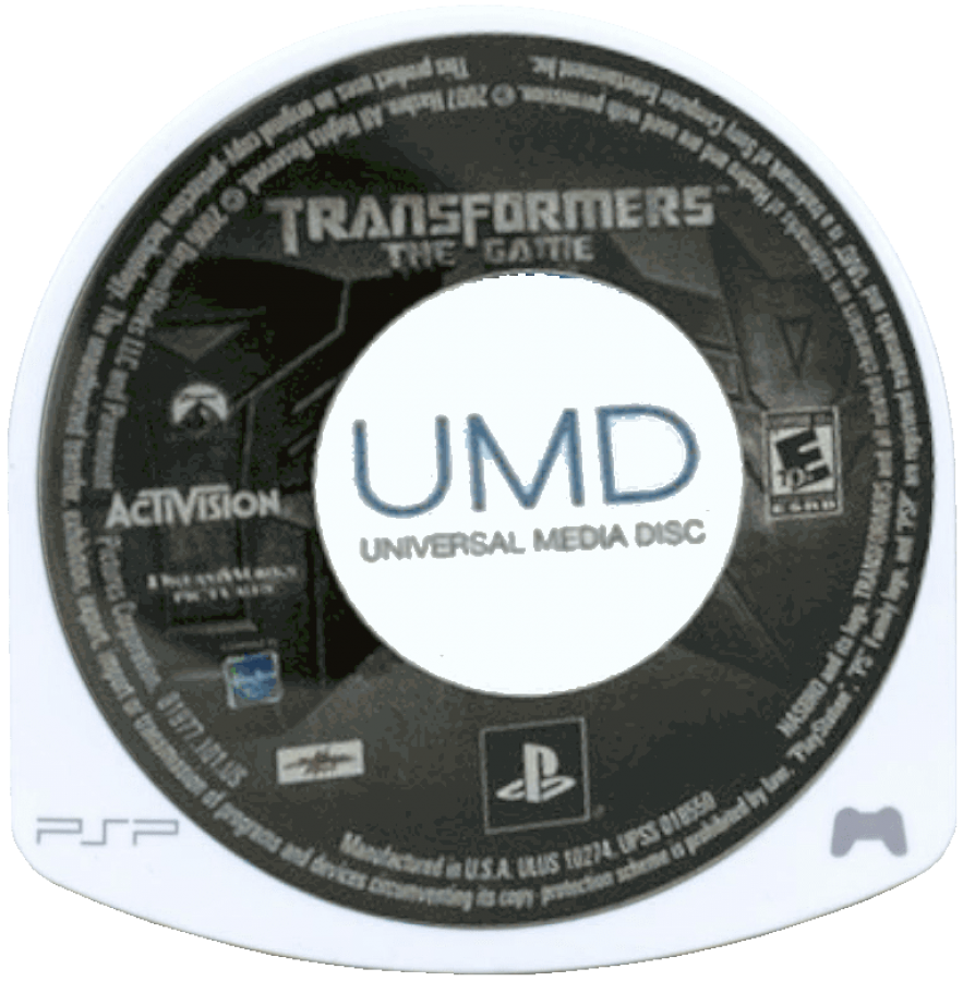 Transformers: The Game – PlayStation Portable (PSP)