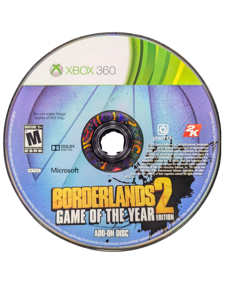 Borderlands 2 [Game of the Year] – Xbox 360 (X360)