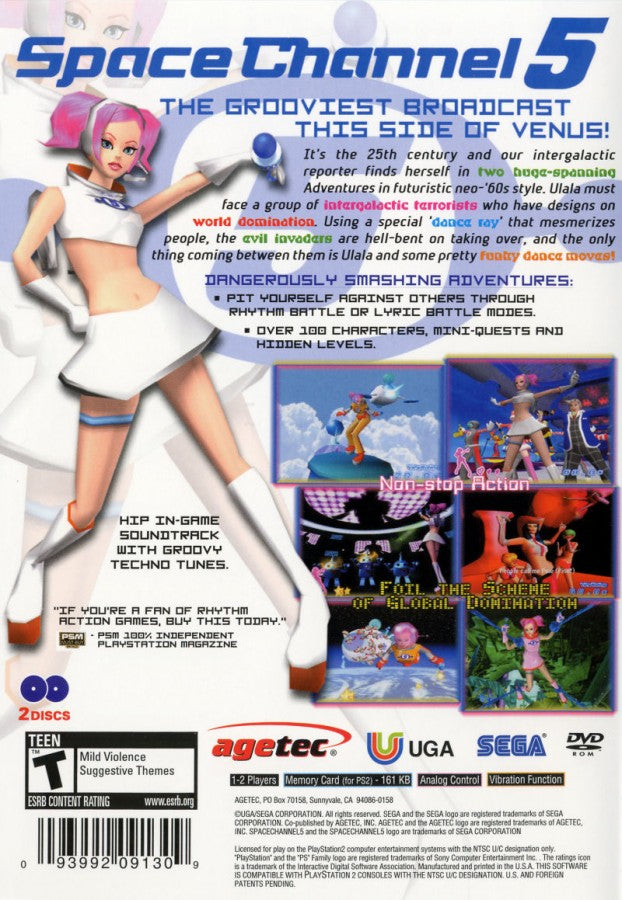 Space Channel 5 [Special Edition] – PlayStation 2 (PS2)