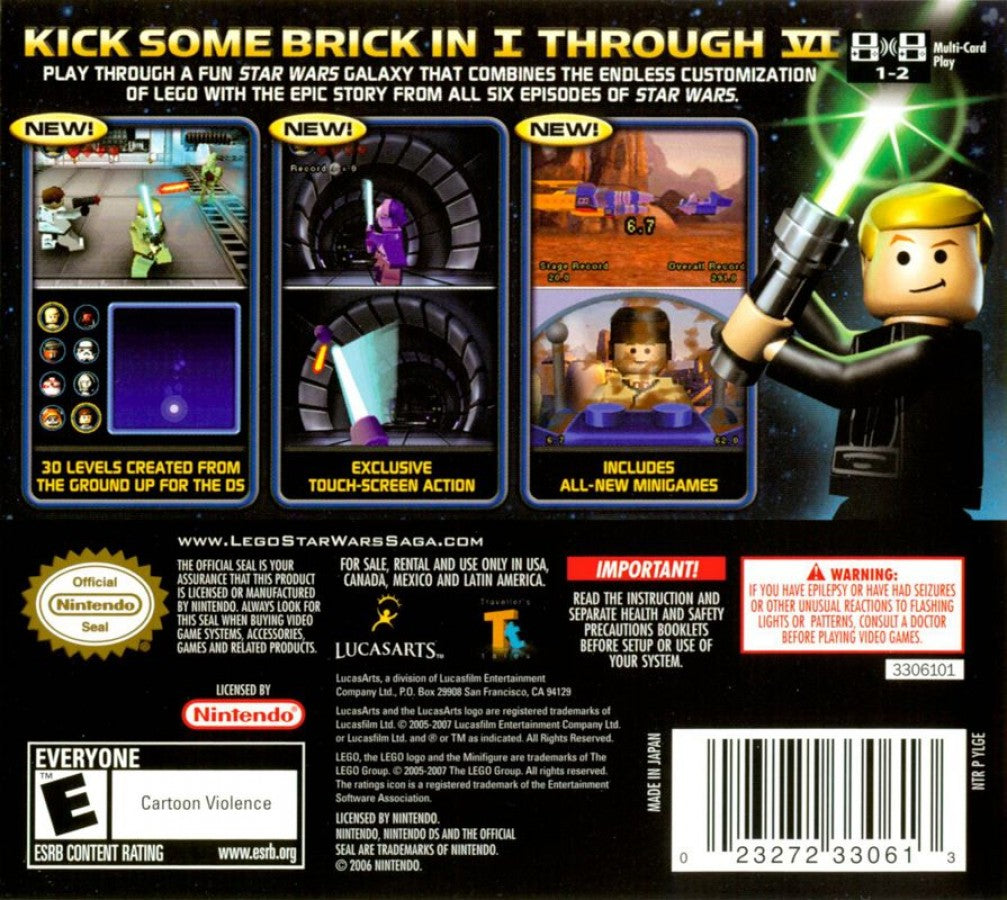 LEGO Star Wars: The Complete Saga – Nintendo DS (DS)