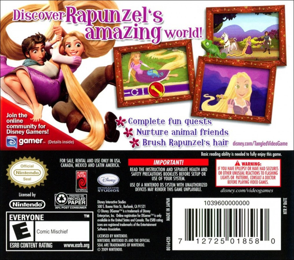 Disney Tangled – Nintendo DS (DS)