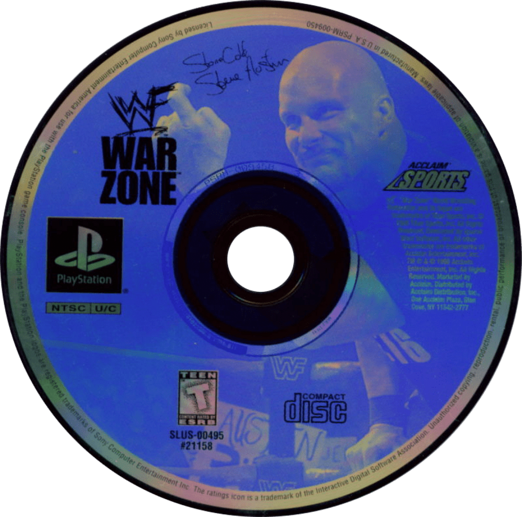WWF War Zone – PlayStation 1 (PS1)