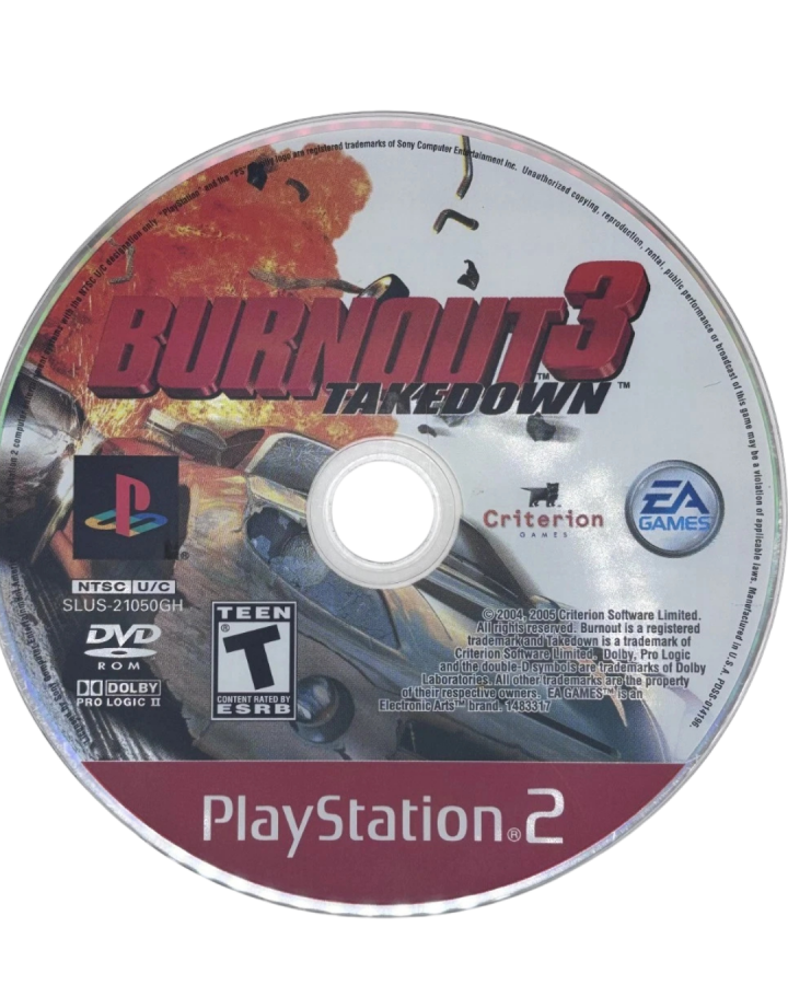 Burnout 3: Takedown [Greatest Hits] – PlayStation 2 (PS2)