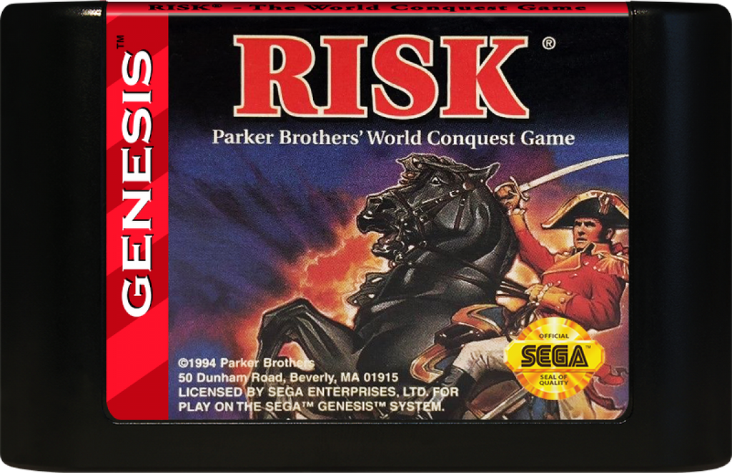 Risk: Parker Brothers' World Conquest Game – Sega Genesis (GEN)