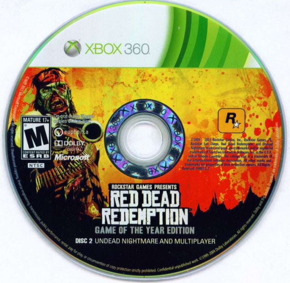 Red Dead Redemption [Game of the Year] – Xbox 360 (X360)