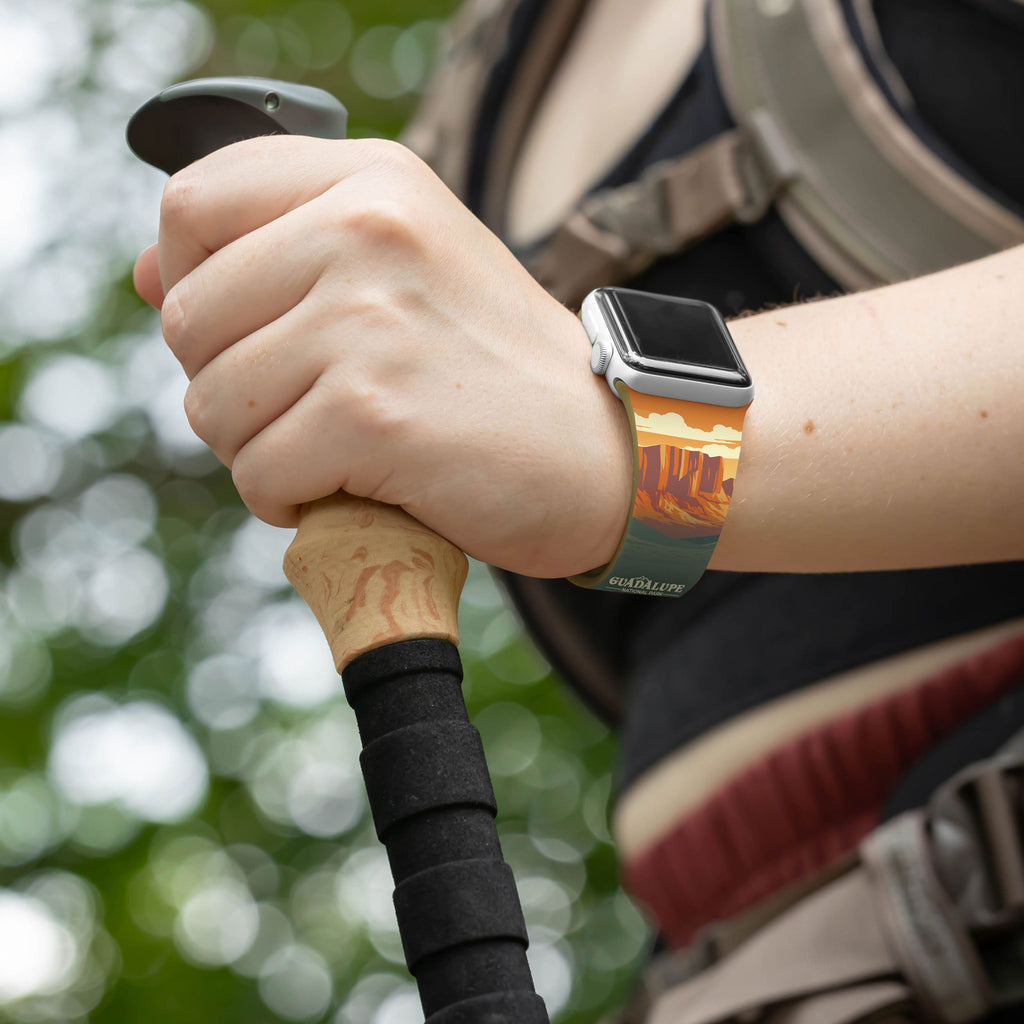 National Parks Guadalupe HD Fitbit Versa 3 & Sense 1 Watch Band