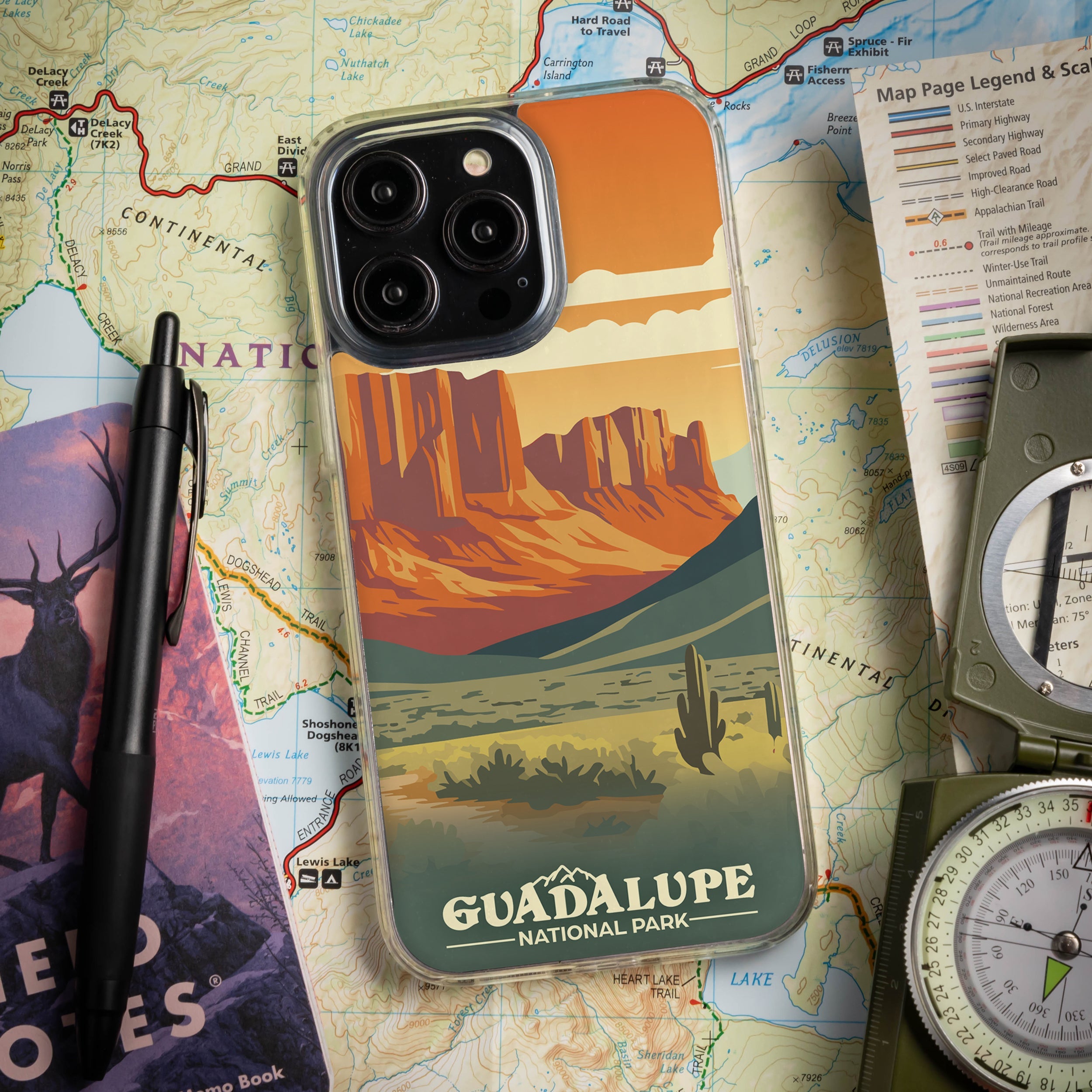 National Parks Guadalupe HD Apple iPhone 11 Series Phone Case