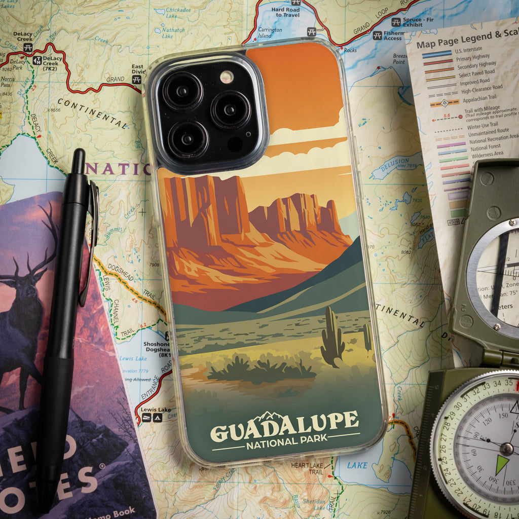 National Parks Guadalupe HD Apple iPhone 13 Series Mag-Safe Phone Case
