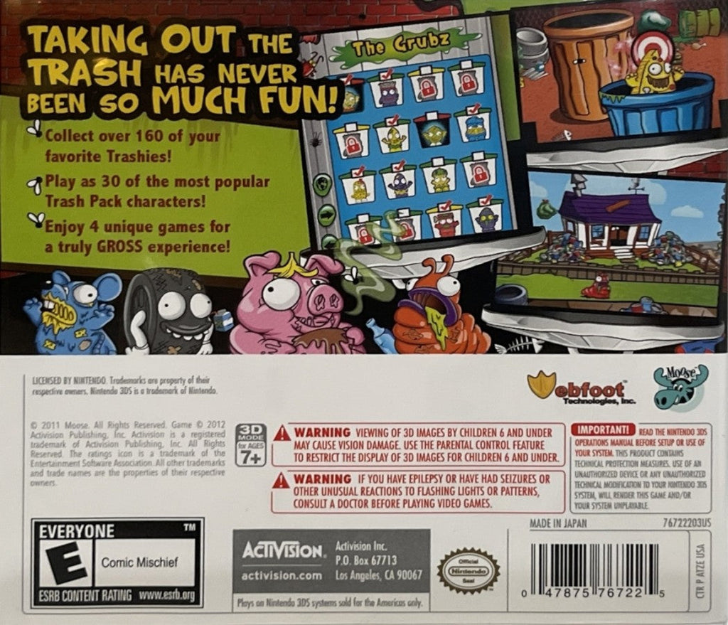 The Trash Pack – Nintendo 3DS (3DS)