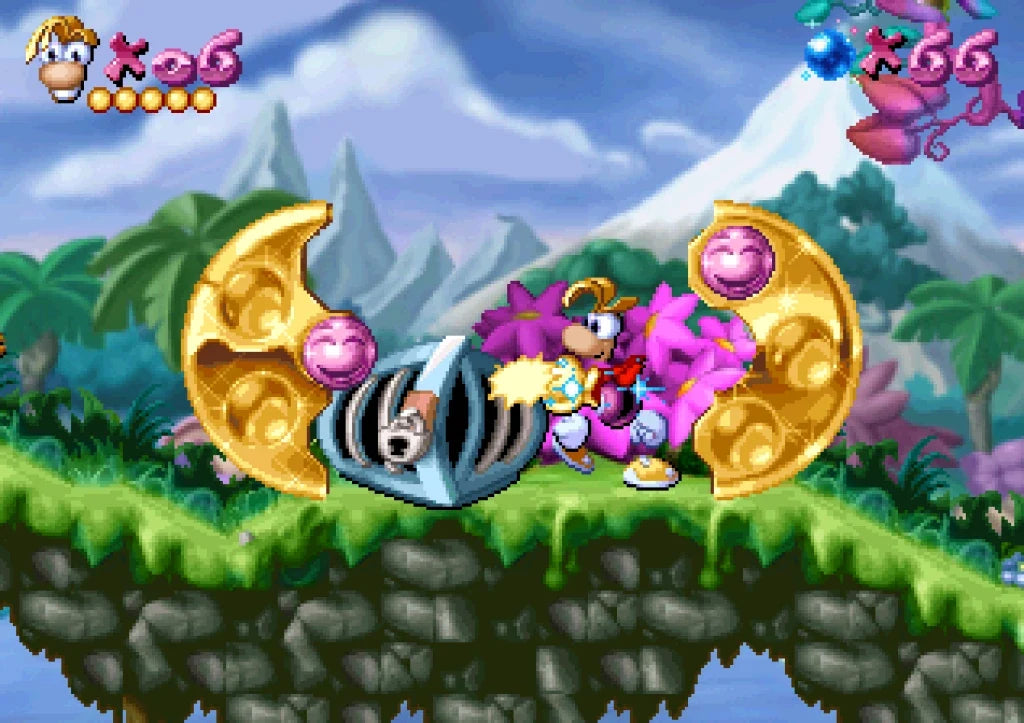 Rayman [GAME ONLY - COSMETICALLY FLAWED CARTRIDGE] – Atari Jaguar (JAG)
