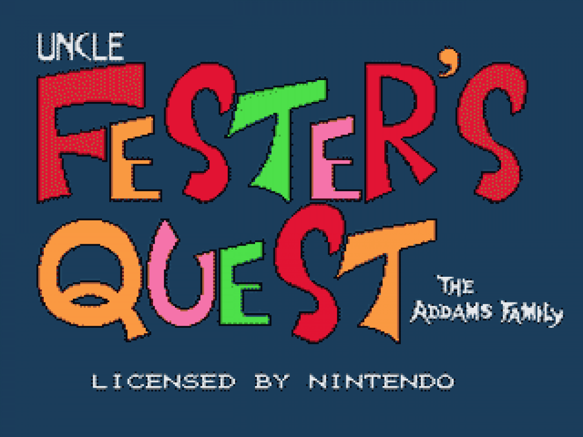Fester's Quest  – Nintendo Entertainment System (NES)