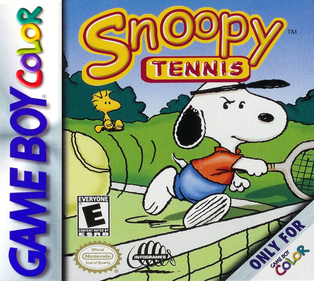 Snoopy Tennis – Game Boy Color (GBC)