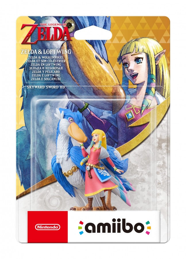 Zelda & Loftwing Amiibo - Skyward Sword [The Legend of Zelda][Sealed] – Nintendo Amiibo