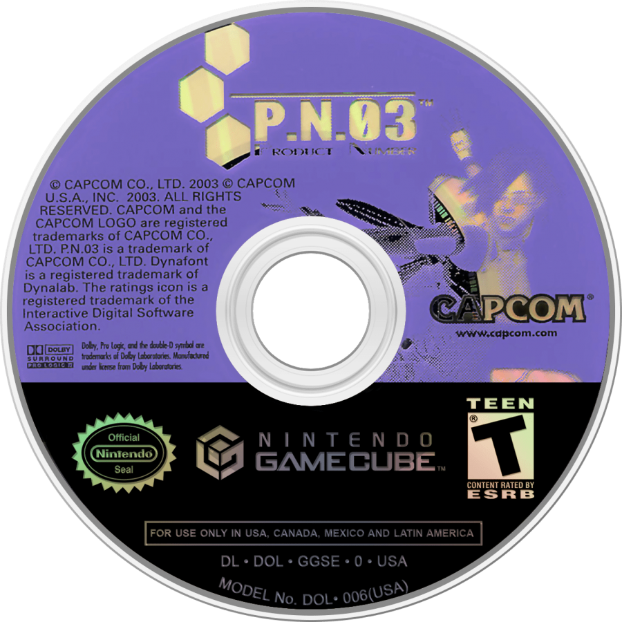 P.N. 03 – GameCube (GC)