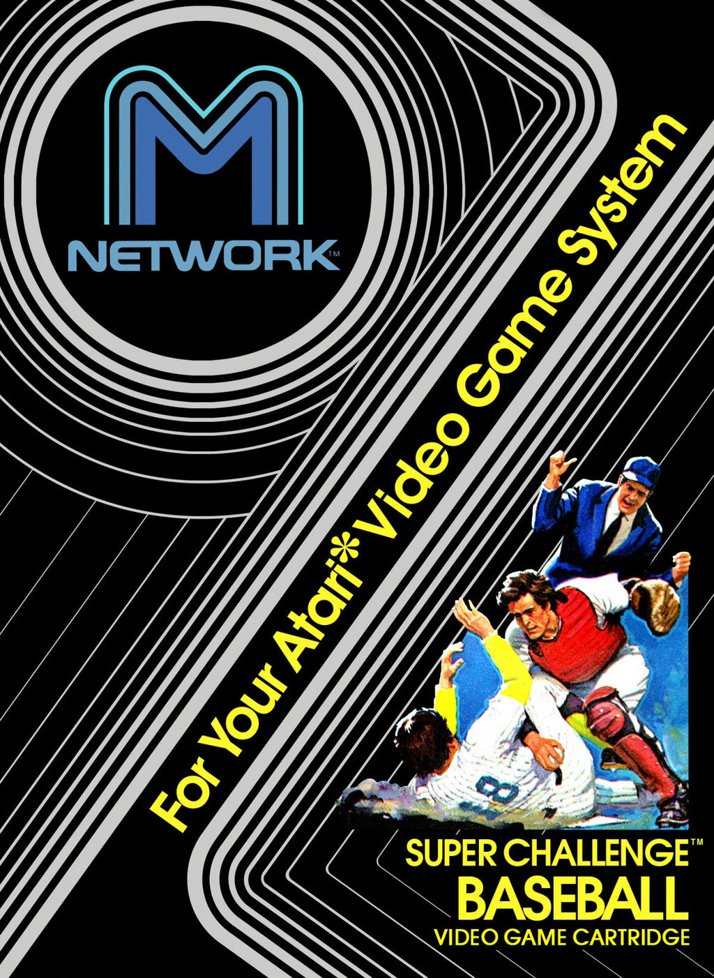 Super Challenge Baseball – Atari 2600 (2600)
