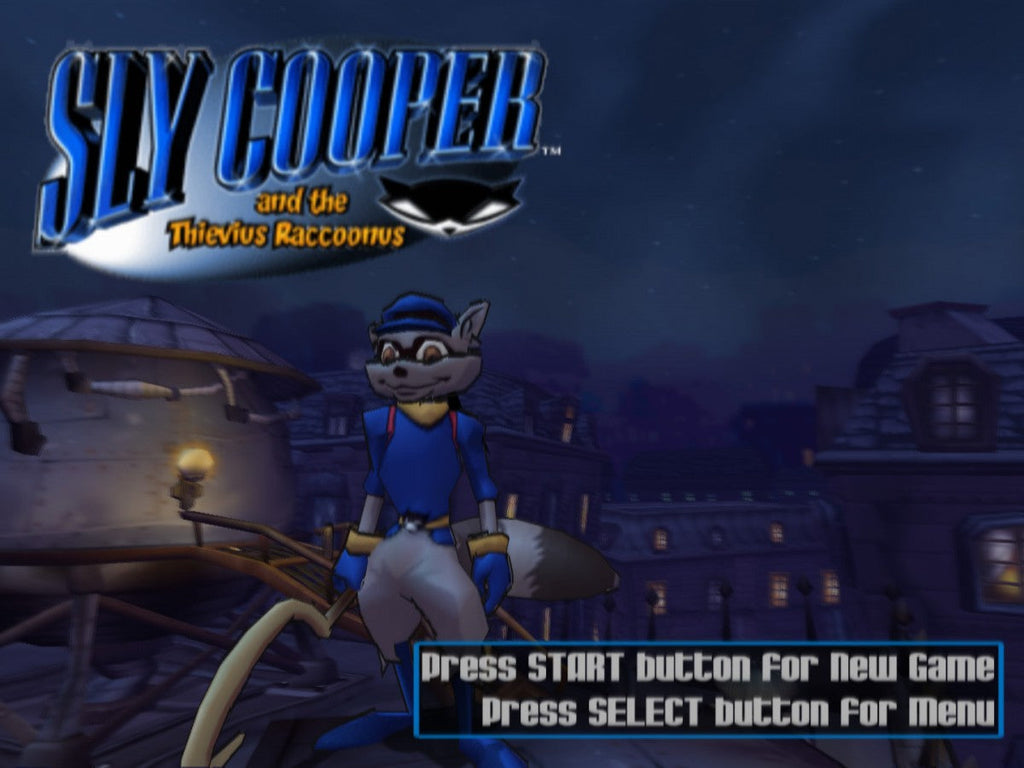Sly Cooper and the Thievius Raccoonus – PlayStation 2 (PS2)