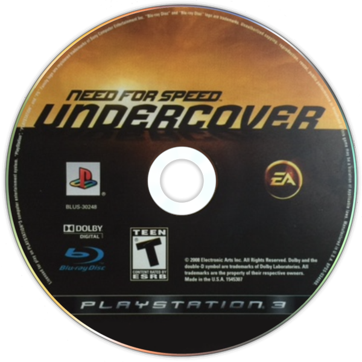 Need for Speed: Undercover – PlayStation 3 (PS3)