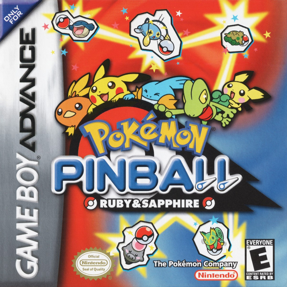 Pokemon Pinball: Ruby and Sapphire – Game Boy Advance (GBA)