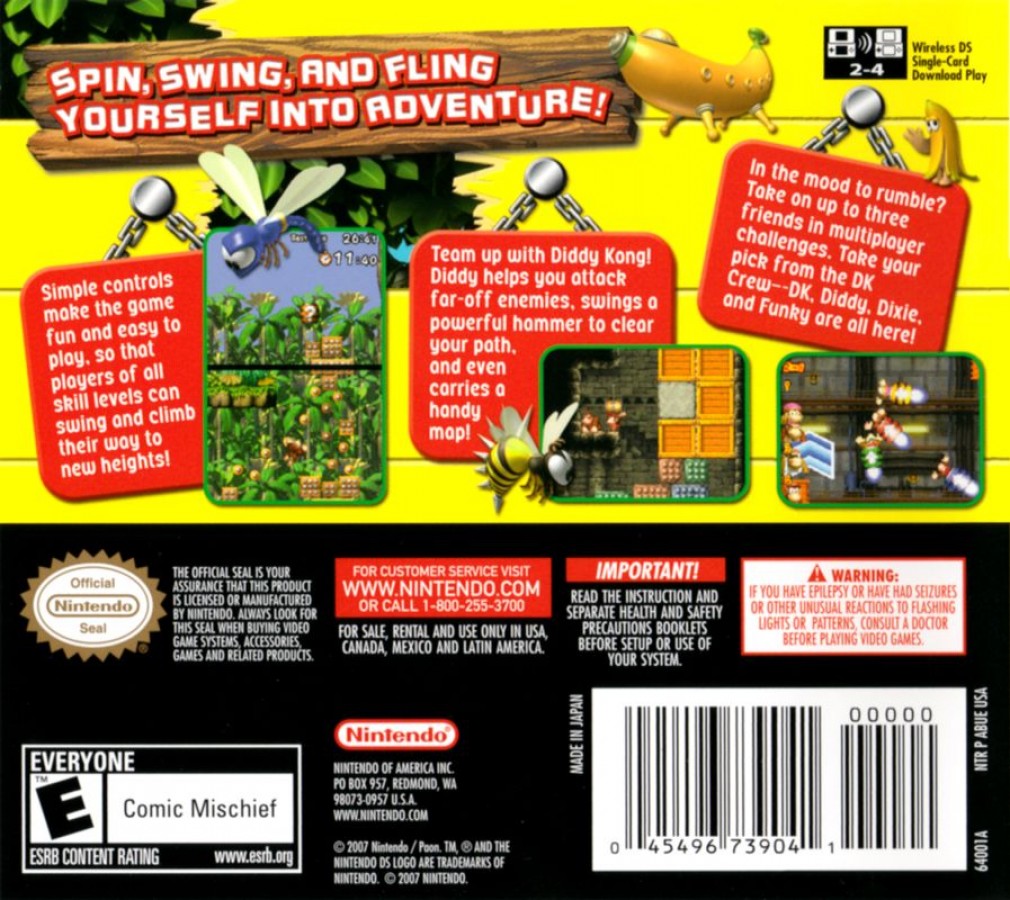 DK Jungle Climber – Nintendo DS (DS)