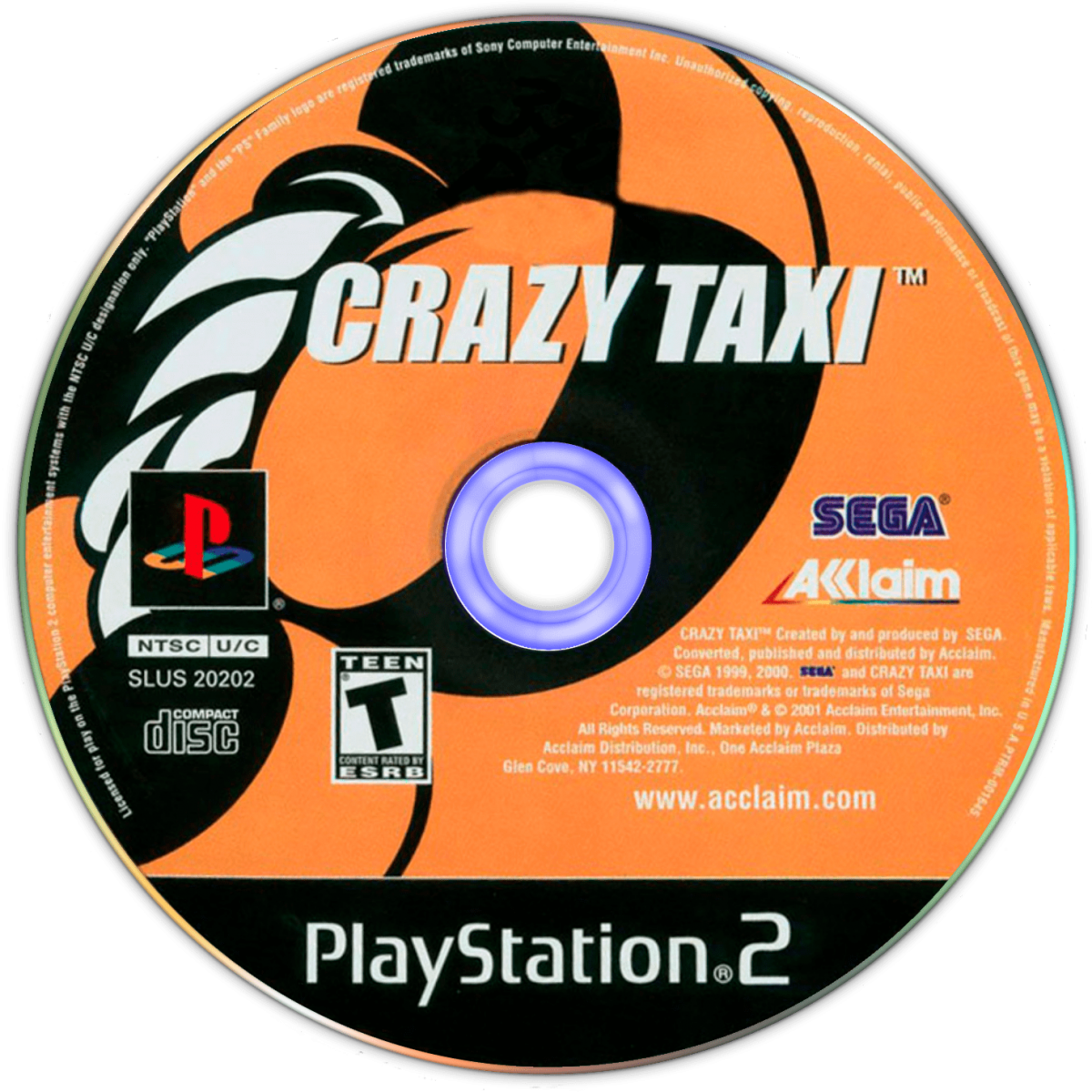 Crazy Taxi – PlayStation 2 (PS2)