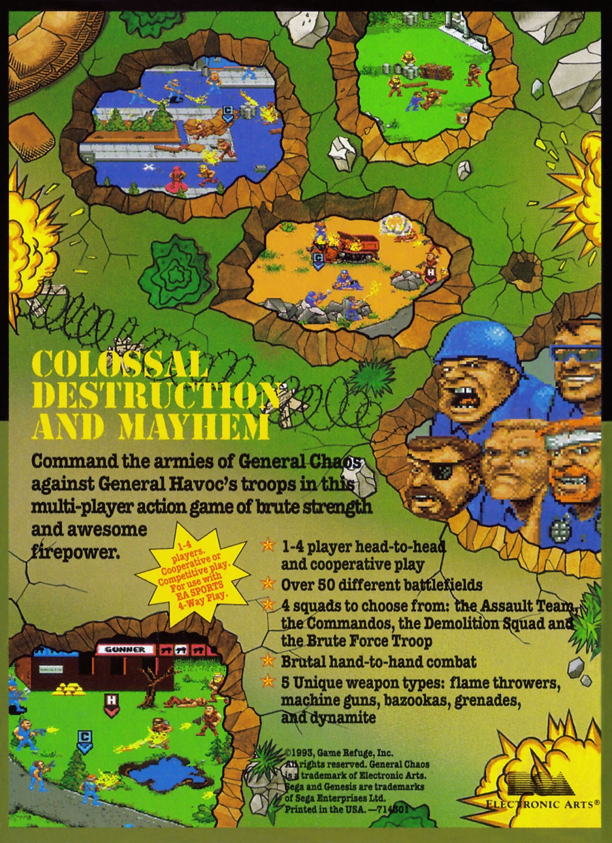 General Chaos – Sega Genesis (GEN)