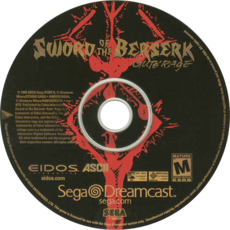 Sword of the Berserk: Gut's Rage – Sega Dreamcast (DC)