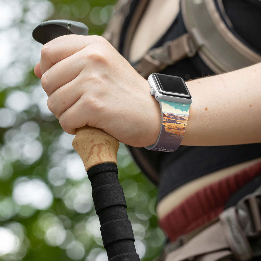 National Parks Petrified Forest HD Fitbit Versa 3 & Sense 1 Watch Band