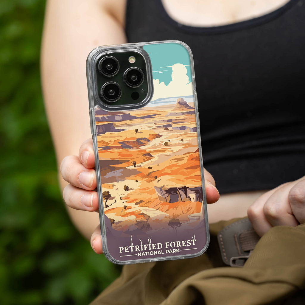 National Parks Petrified Forest HD Apple iPhone 11 Series Phone Case