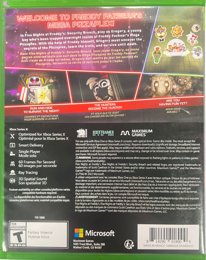 Five Nights at Freddy's: Security Breach – Xbox One (XONE)