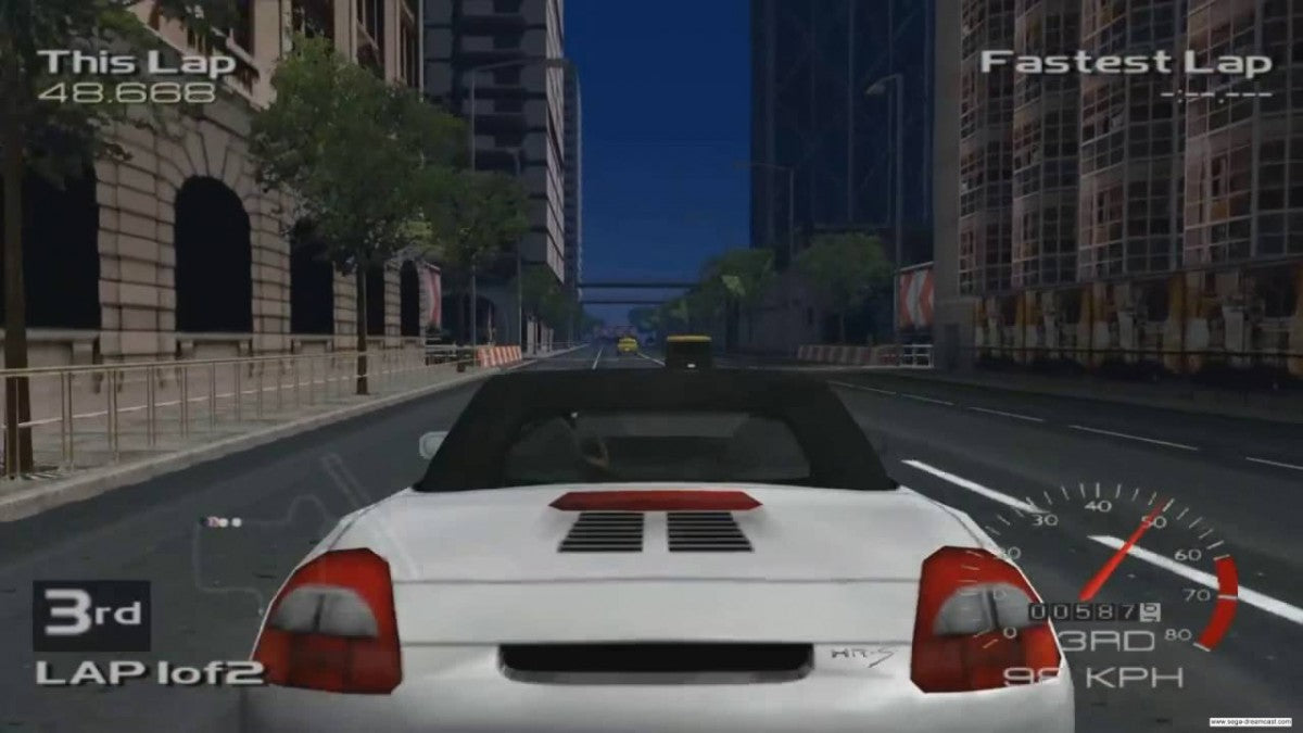 Metropolis Street Racer – Sega Dreamcast (DC)