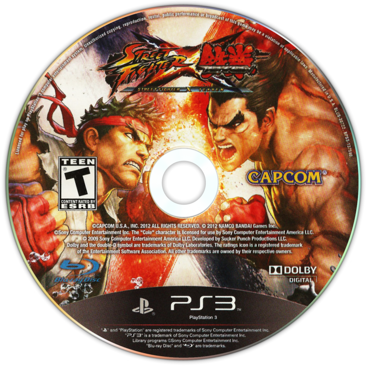 Street Fighter X Tekken – PlayStation 3 (PS3)