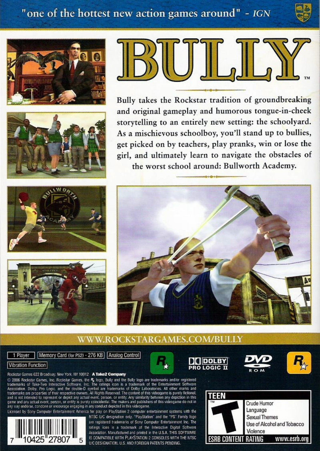 Bully [Greatest Hits] – PlayStation 2 (PS2)