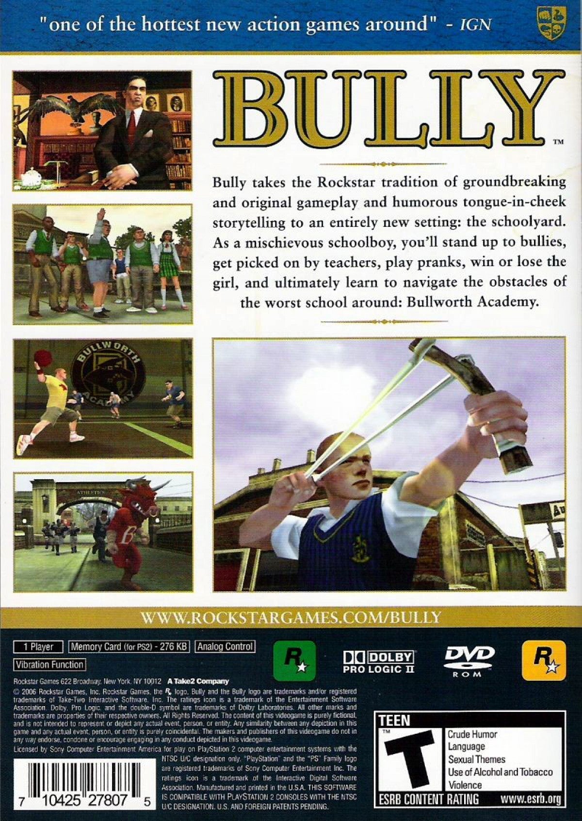 Bully [Greatest Hits] – PlayStation 2 (PS2)