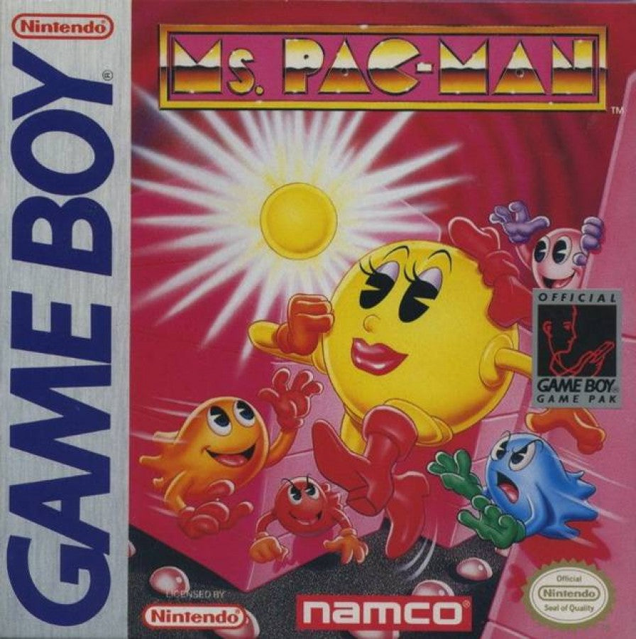 Ms. Pac-Man [Missing Manuals/Inserts] – Game Boy (GB)