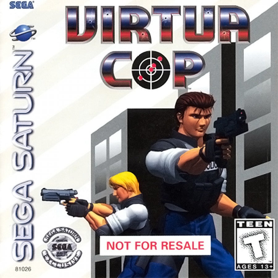 Virtua Cop [Not For Resale] – Sega Saturn (SS)