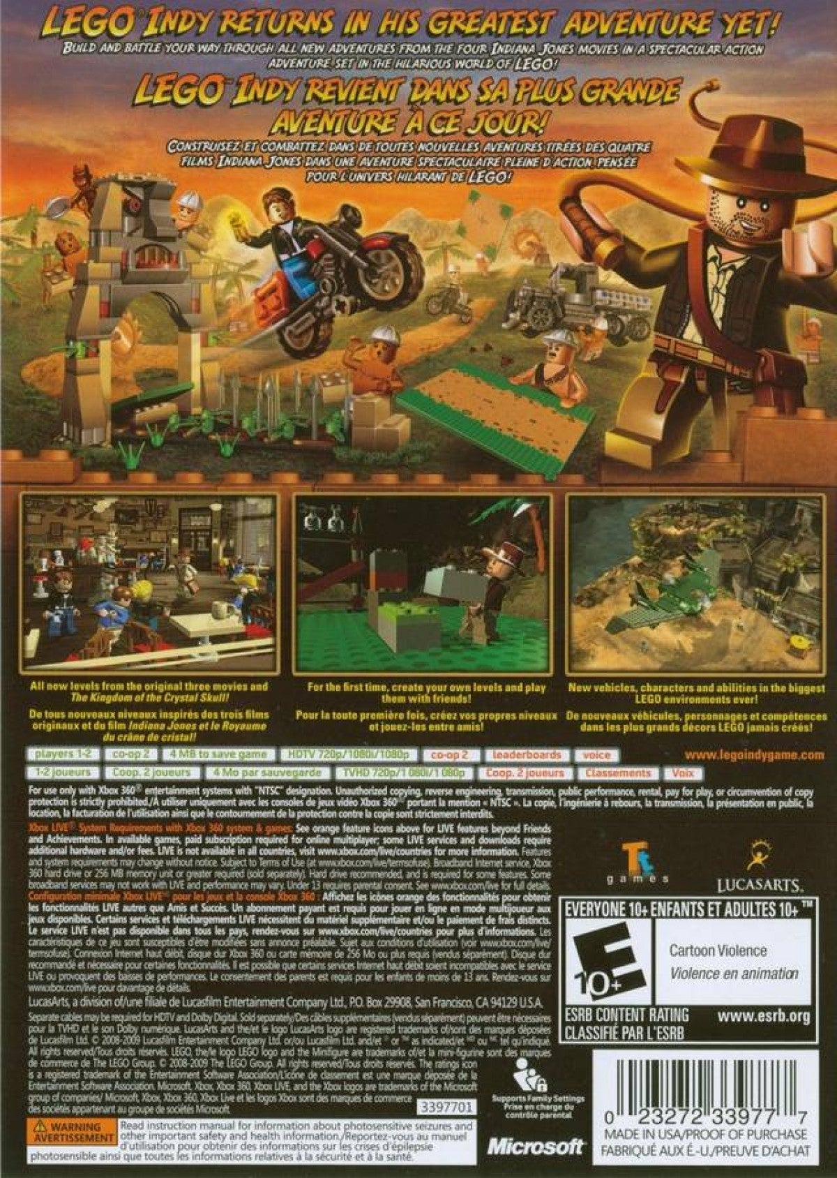 LEGO Indiana Jones 2: The Adventure Continues – PlayStation 3 (PS3)
