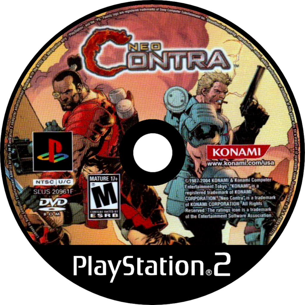 Neo Contra – PlayStation 2 (PS2)