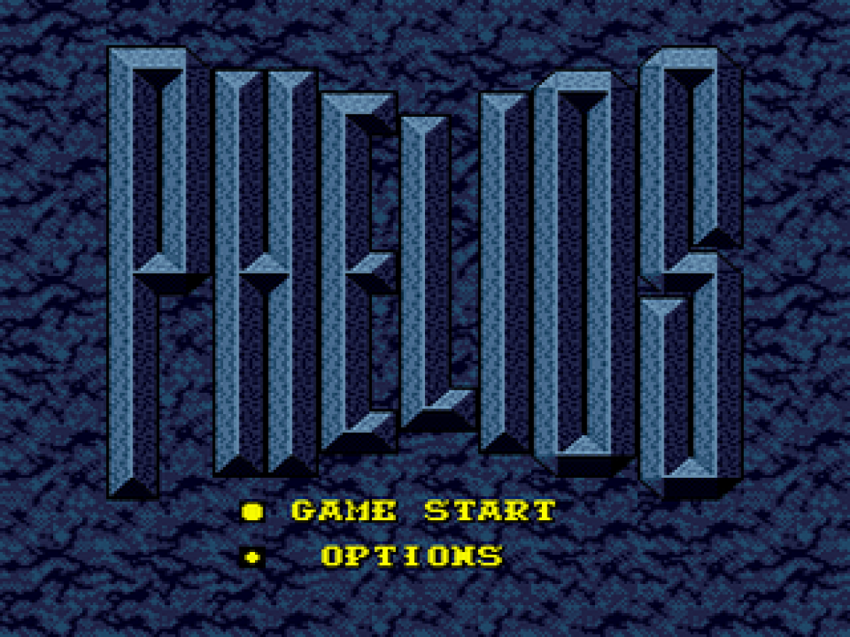 Phelios – Sega Genesis (GEN)