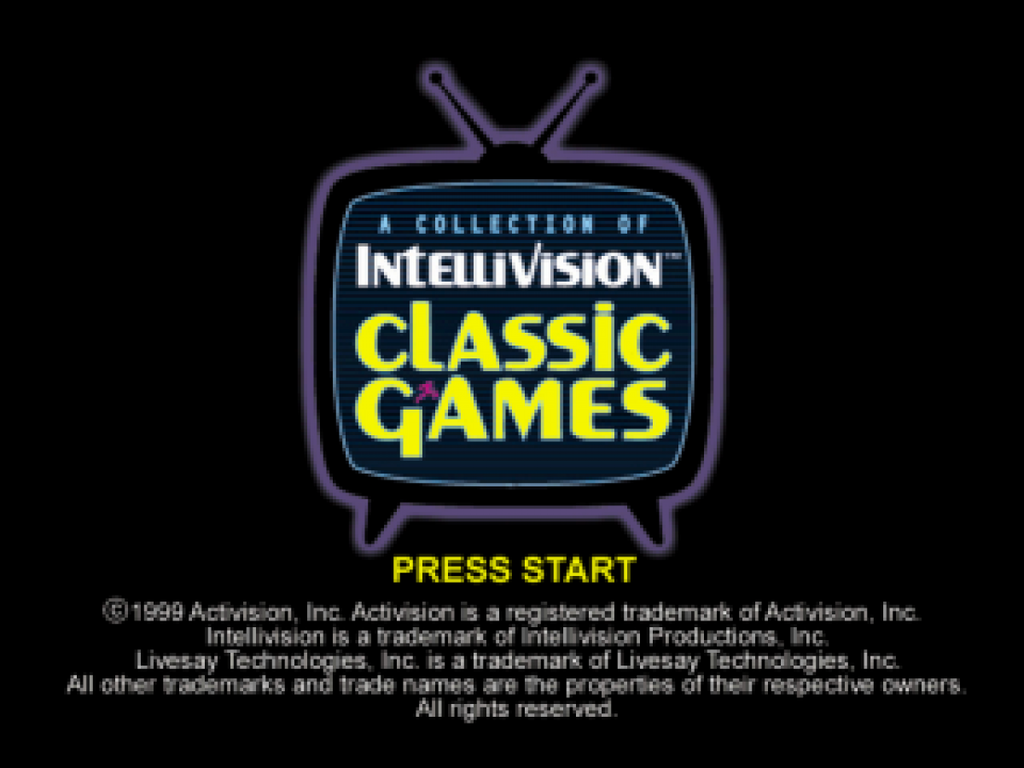 A Collection of Intellivision Classic Games – PlayStation 1 (PS1)
