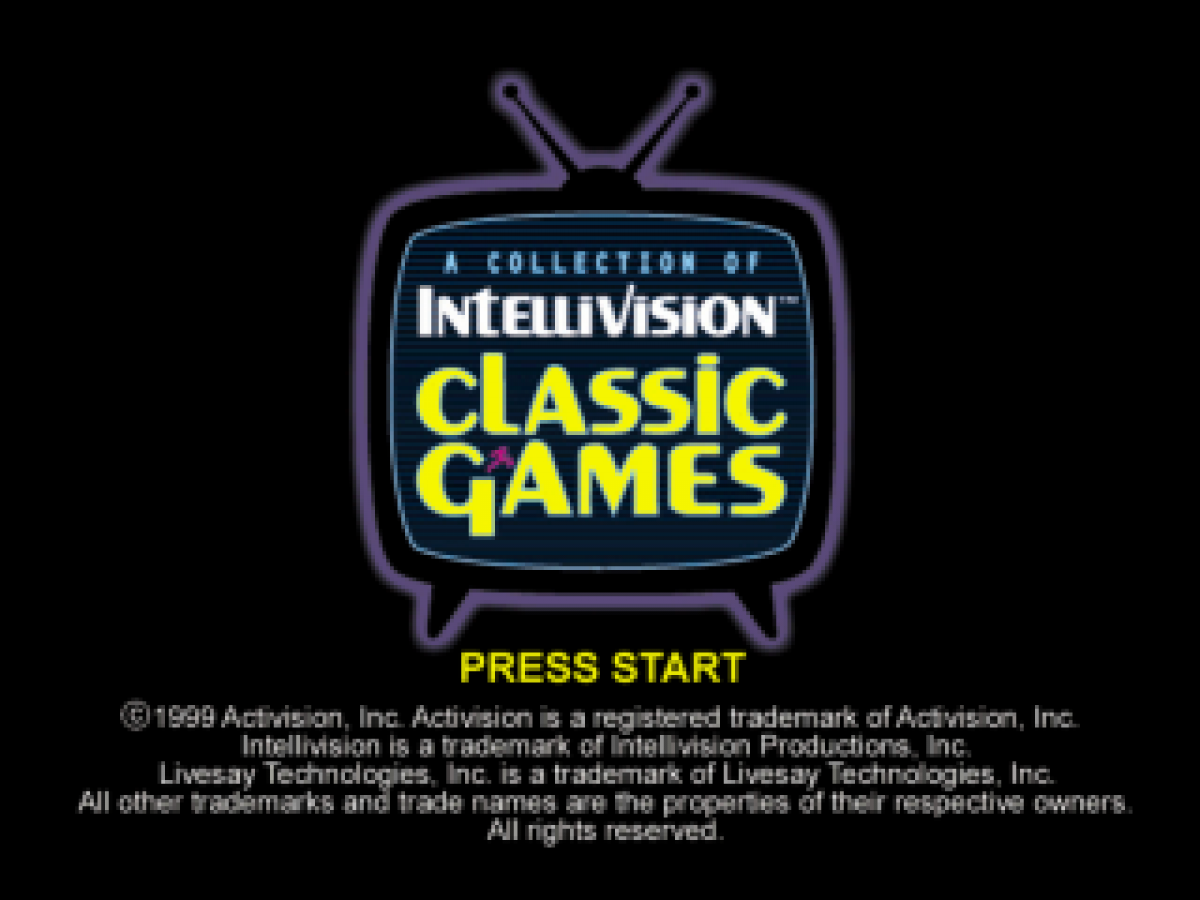 A Collection of Intellivision Classic Games – PlayStation 1 (PS1)