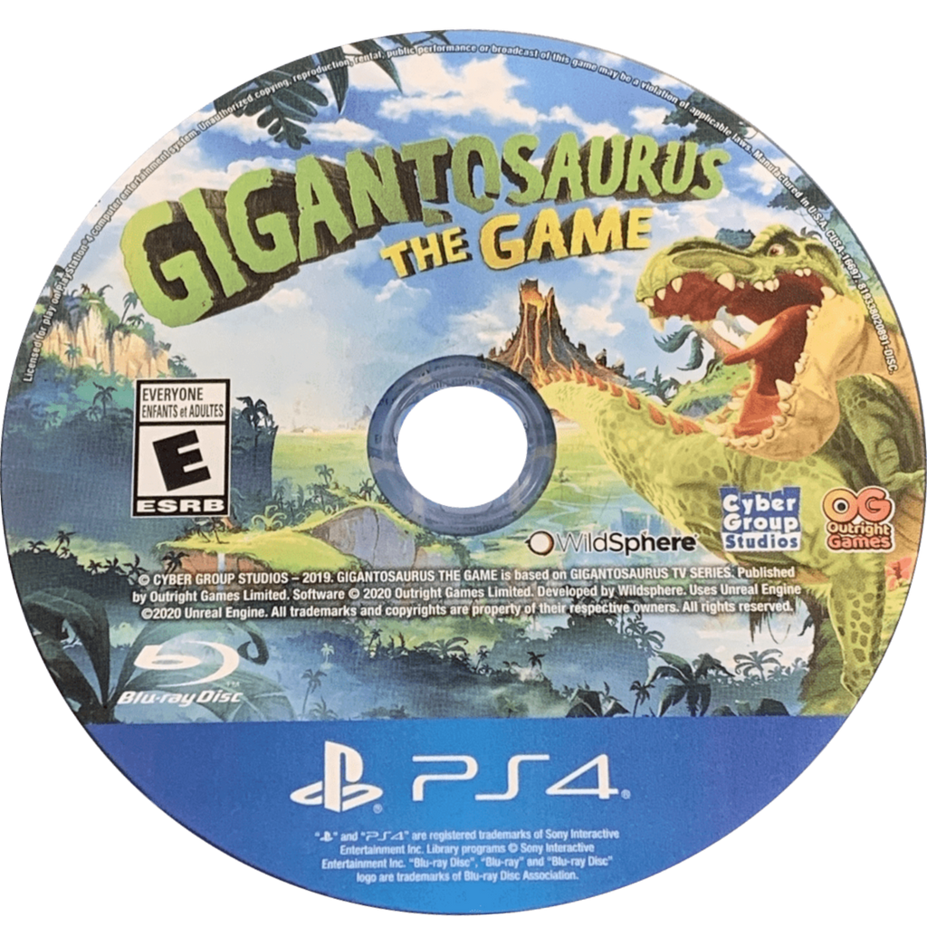 Gigantosaurus: The Game — PlayStation 4 (PS4)