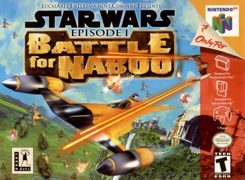 Star Wars: Battle for Naboo [In Box] – Nintendo 64 (N64)