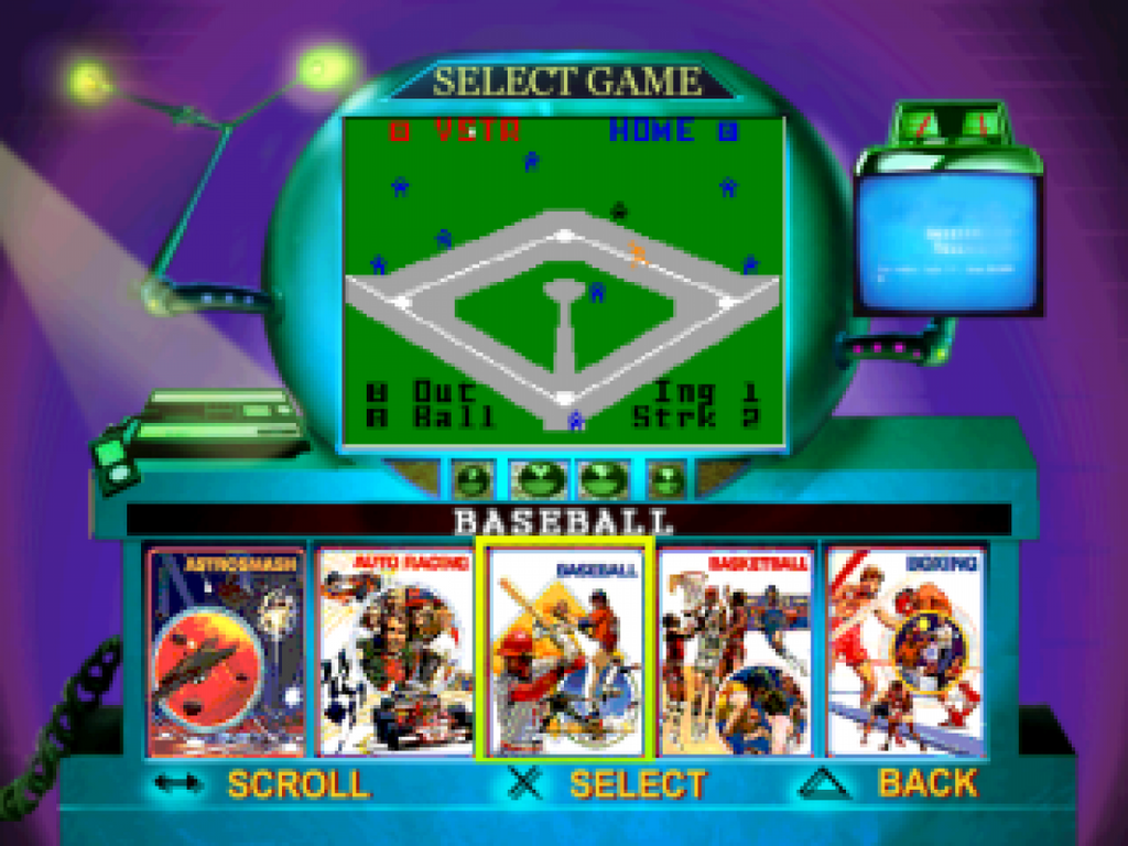 A Collection of Intellivision Classic Games – PlayStation 1 (PS1)