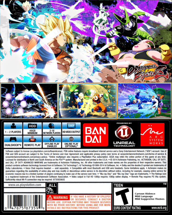 Dragonball FighterZ [Day One Edition] – PlayStation 4 (PS4)