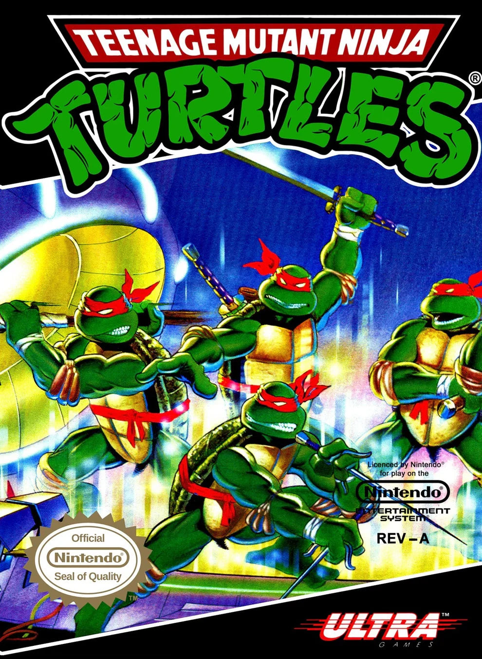 Teenage Mutant Ninja Turtles – Nintendo Entertainment System (NES)