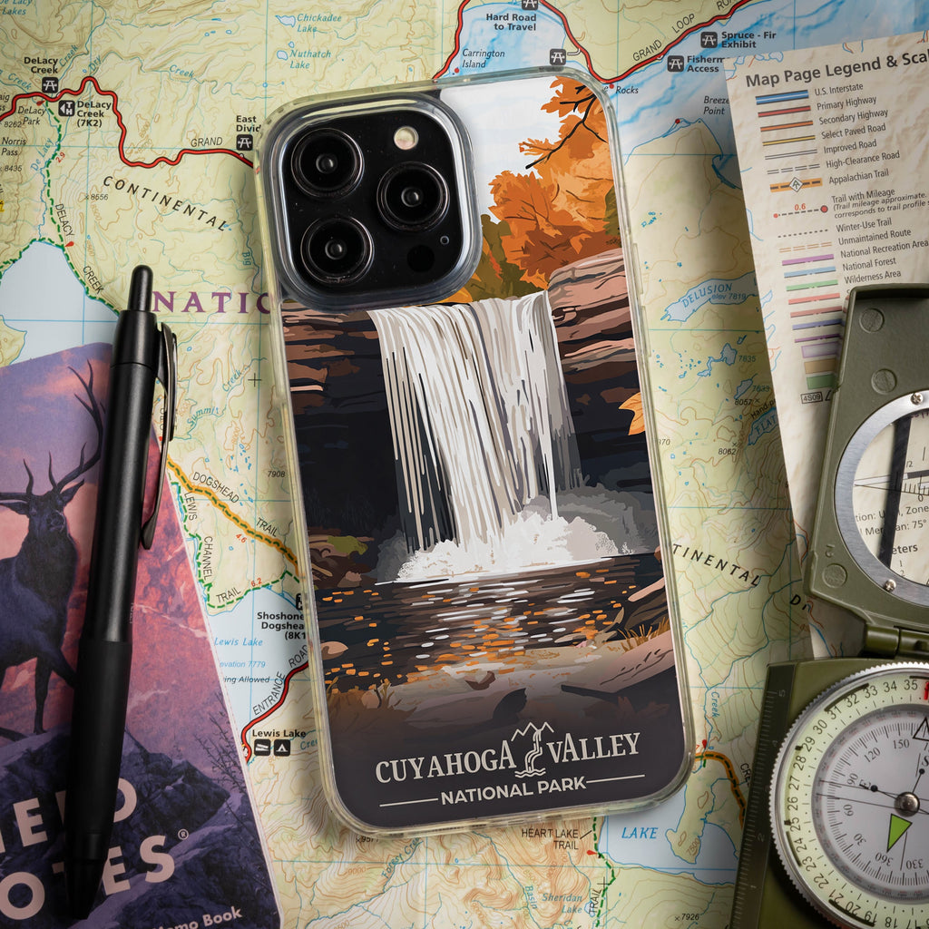 National Parks Cuyahoga Valley HD Apple iPhone 14 Series Mag-Safe Phone Case