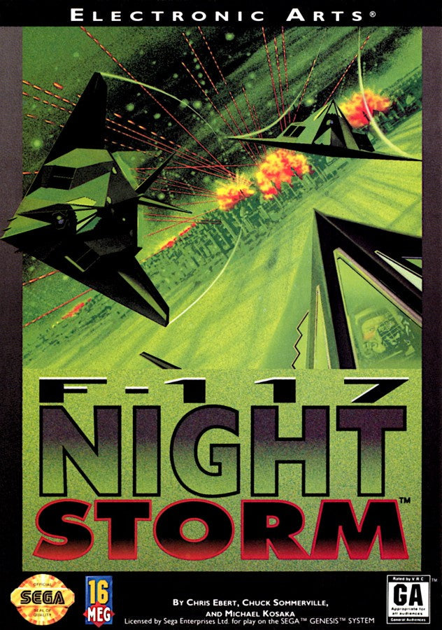 F-117 Night Storm – Sega Genesis (GEN)