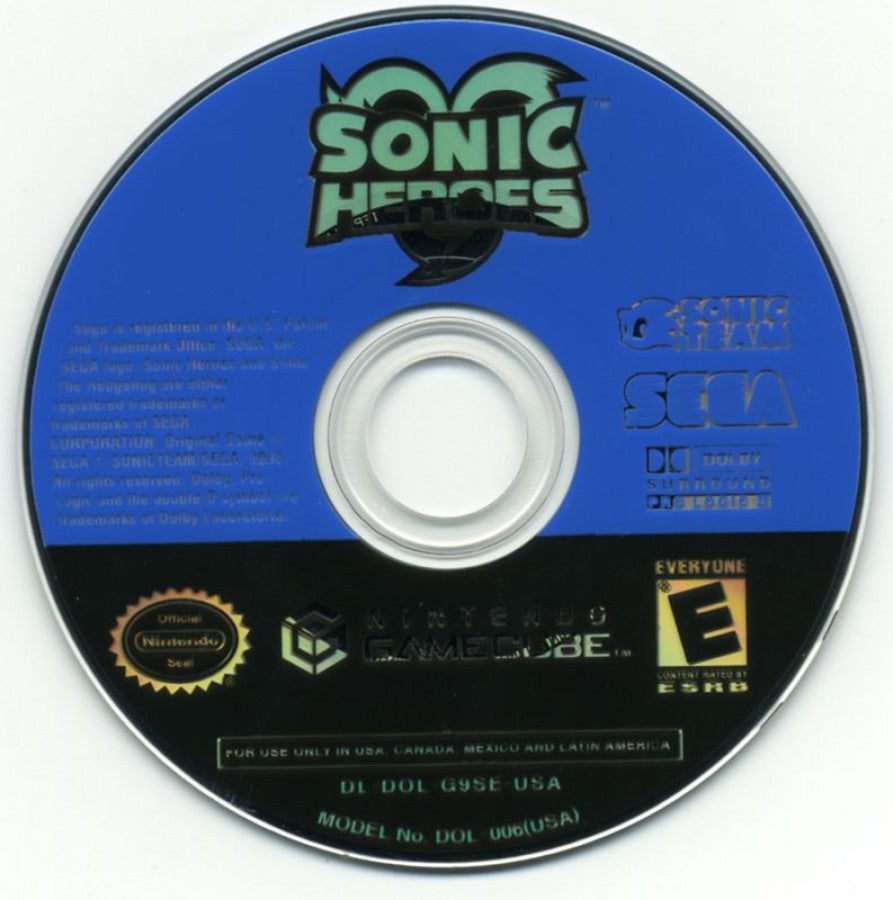 Sonic Heroes [Players Choice] – GameCube (GC)